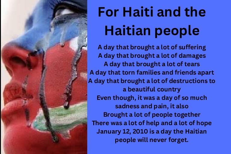 For Haiti and the Haitian People