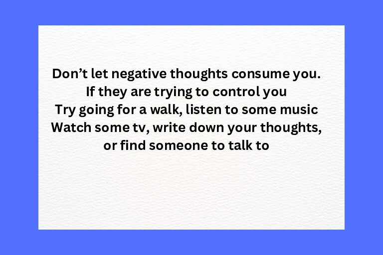 Negative Thoughts